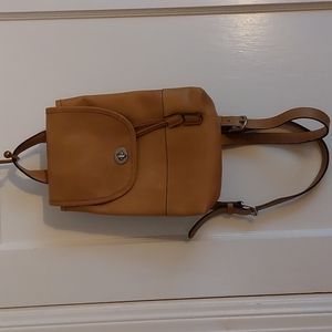 Vintage coach daypack purse/backpack